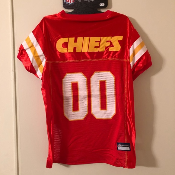 Kansas City Chiefs #00 NFL Officially Licensed Dog Pet Jersey - Picture 1 of 7